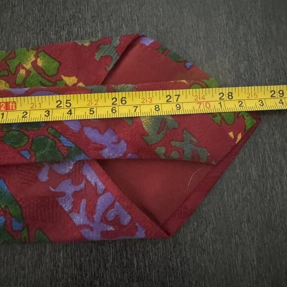 Missoni Cravatte 100% Silk Necktie Abstract Floral Design Made In Italy - Picture 5 of 6